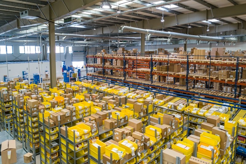 Bright modern warehouse